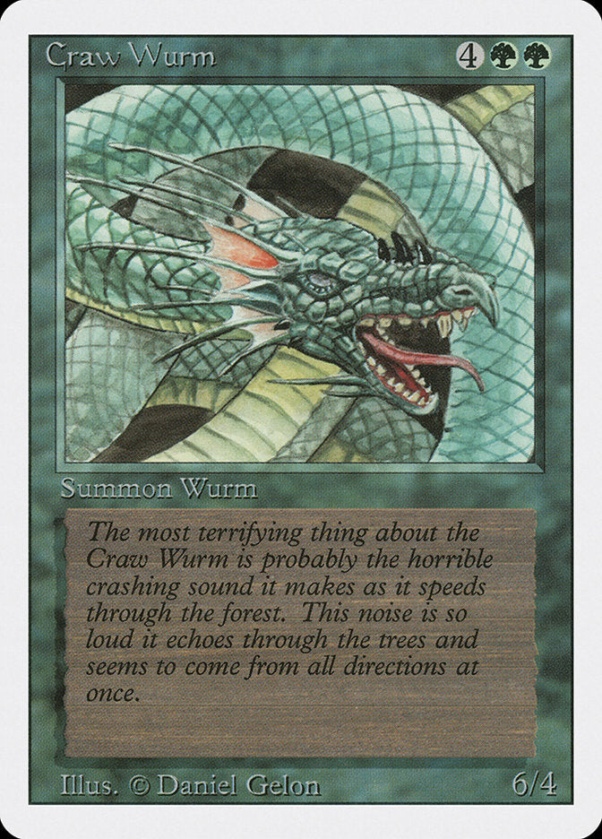 Craw Wurm [Revised Edition] | Tables and Towers