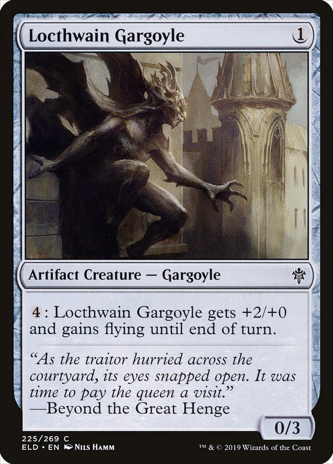 Locthwain Gargoyle [Throne of Eldraine] | Tables and Towers