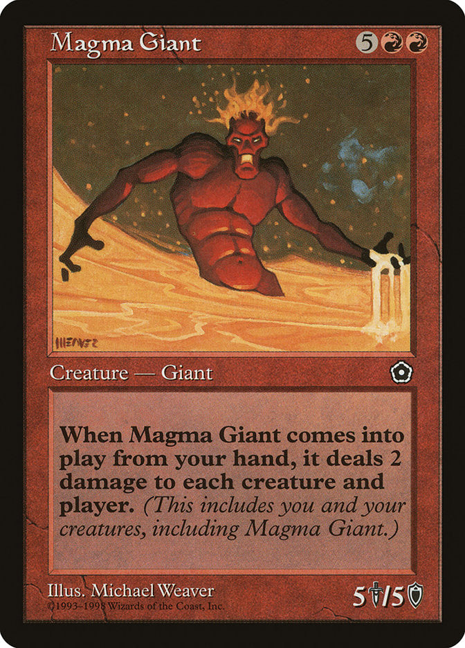 Magma Giant [Portal Second Age] | Tables and Towers