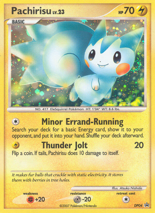 Pachirisu (DP04) [Diamond & Pearl: Black Star Promos] | Tables and Towers