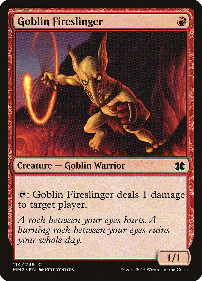 Goblin Fireslinger [Modern Masters 2015] | Tables and Towers