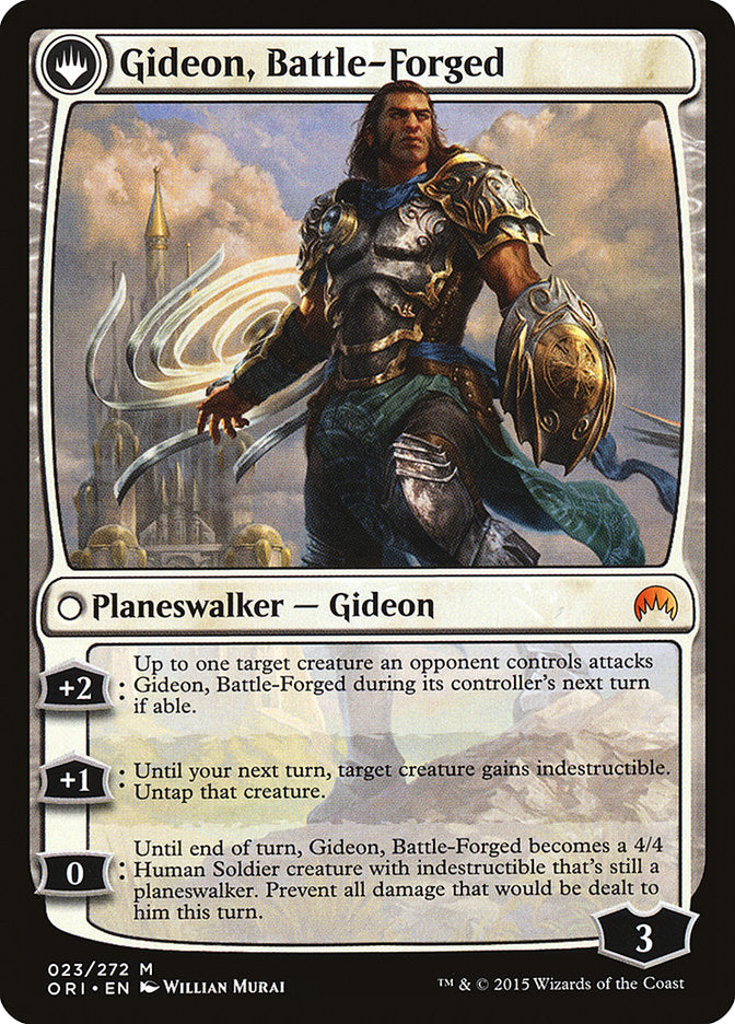 Kytheon, Hero of Akros // Gideon, Battle-Forged [Magic Origins] | Tables and Towers