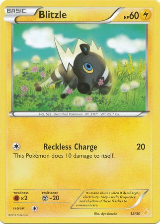 Blitzle (12/30) [XY: Trainer Kit 3 - Pikachu Libre] | Tables and Towers