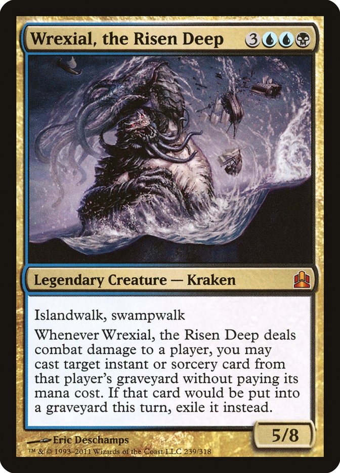 Wrexial, the Risen Deep [Commander 2011] | Tables and Towers