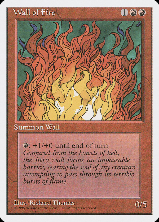 Wall of Fire [Fourth Edition] | Tables and Towers