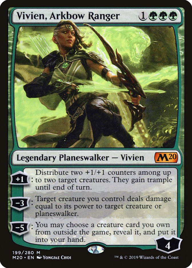 Vivien, Arkbow Ranger [Core Set 2020] | Tables and Towers