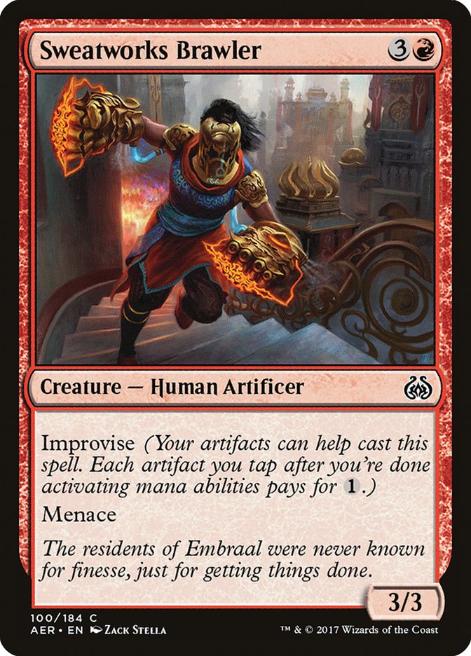 Sweatworks Brawler [Aether Revolt] | Tables and Towers