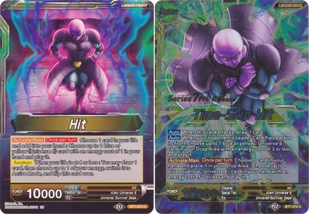 Hit // Time-Skip Hit (BT7-074_PR) [Assault of the Saiyans Prerelease Promos] | Tables and Towers