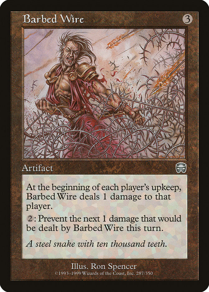 Barbed Wire [Mercadian Masques] | Tables and Towers