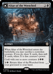 Altar of the Wretched // Wretched Bonemass (Extended Art) [The Lost Caverns of Ixalan Commander] | Tables and Towers