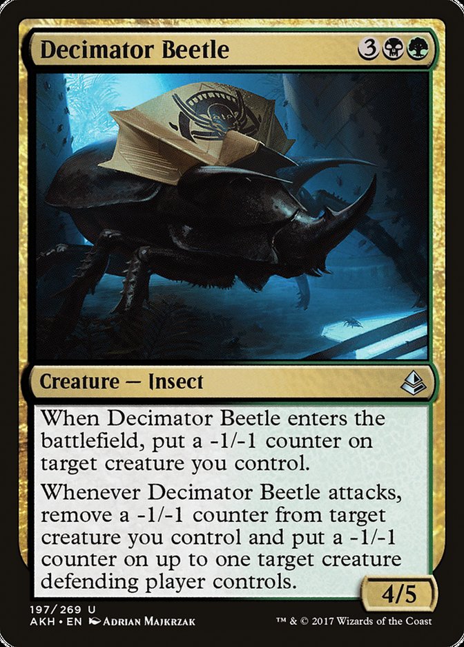 Decimator Beetle [Amonkhet] | Tables and Towers