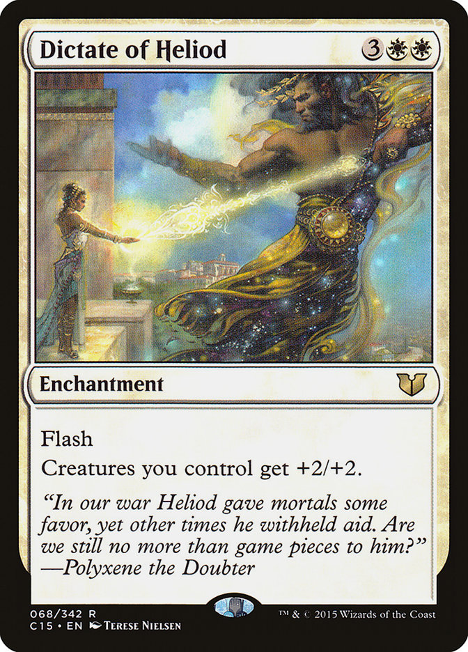 Dictate of Heliod [Commander 2015] | Tables and Towers