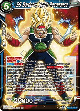 SS Bardock, Spirit Resonance (EX17-03) [Saiyan Booster] | Tables and Towers