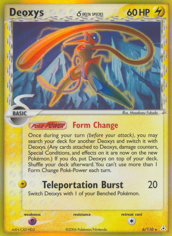 Deoxys (6/110) (Delta Species) [EX: Holon Phantoms] | Tables and Towers