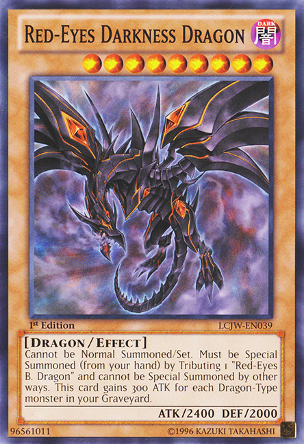 Red-Eyes Darkness Dragon [LCJW-EN039] Common | Tables and Towers