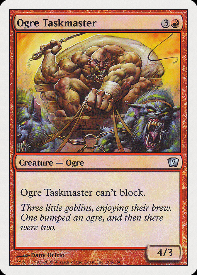 Ogre Taskmaster [Ninth Edition] | Tables and Towers