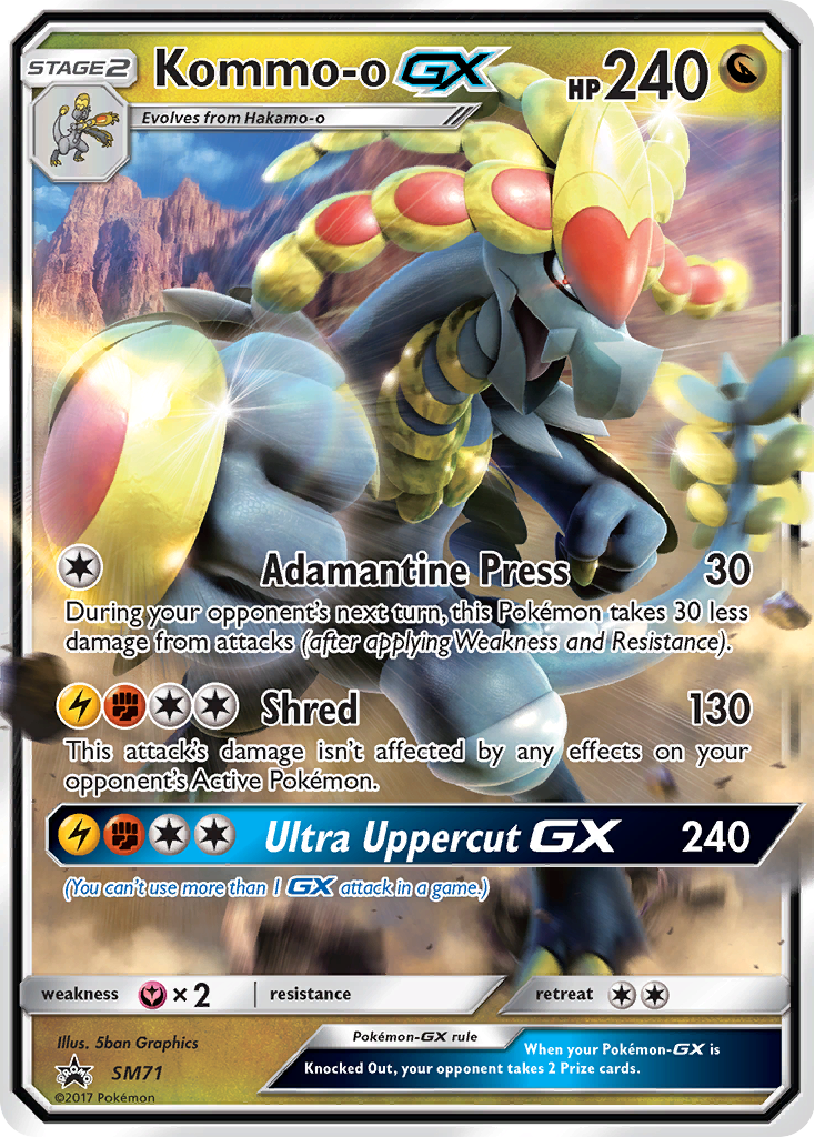 Kommo-o GX (SM71) [Sun & Moon: Black Star Promos] | Tables and Towers