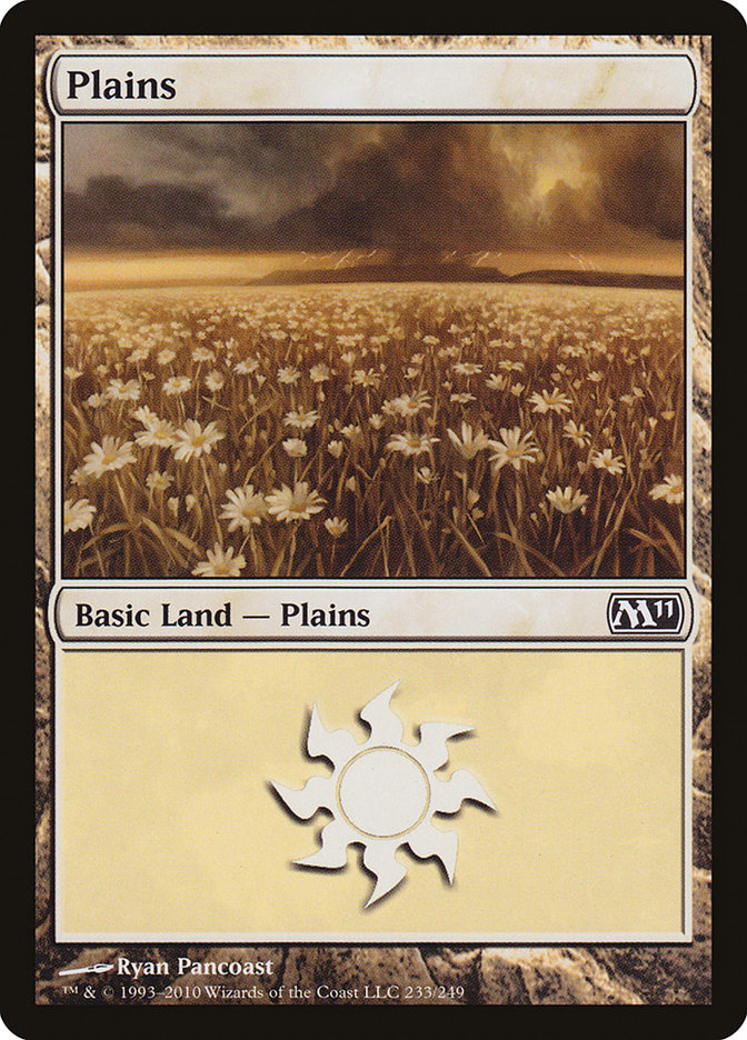 Plains (233) [Magic 2011] | Tables and Towers