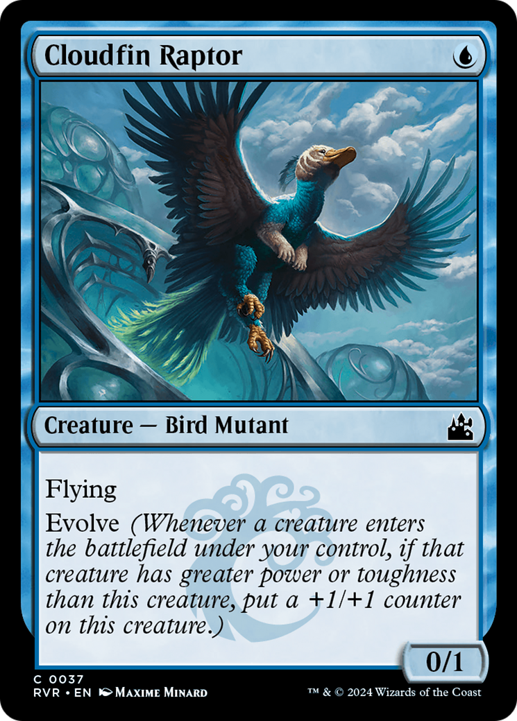 Cloudfin Raptor [Ravnica Remastered] | Tables and Towers