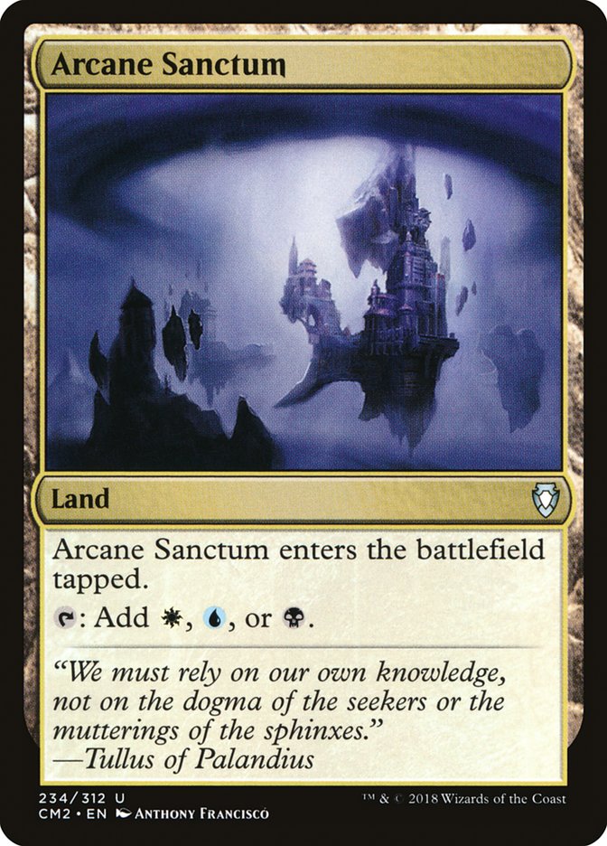 Arcane Sanctum [Commander Anthology Volume II] | Tables and Towers