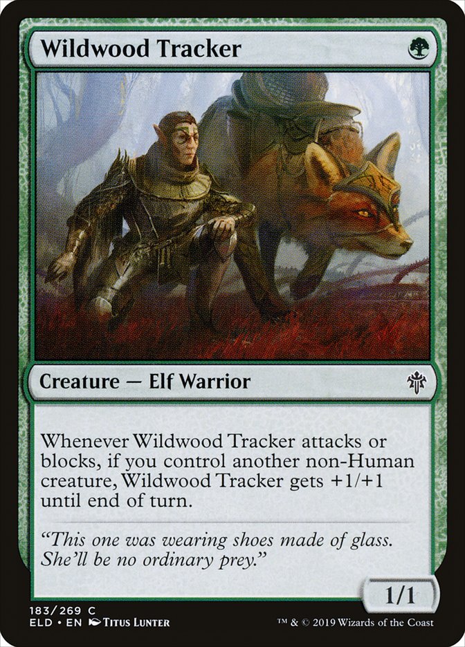 Wildwood Tracker [Throne of Eldraine] | Tables and Towers