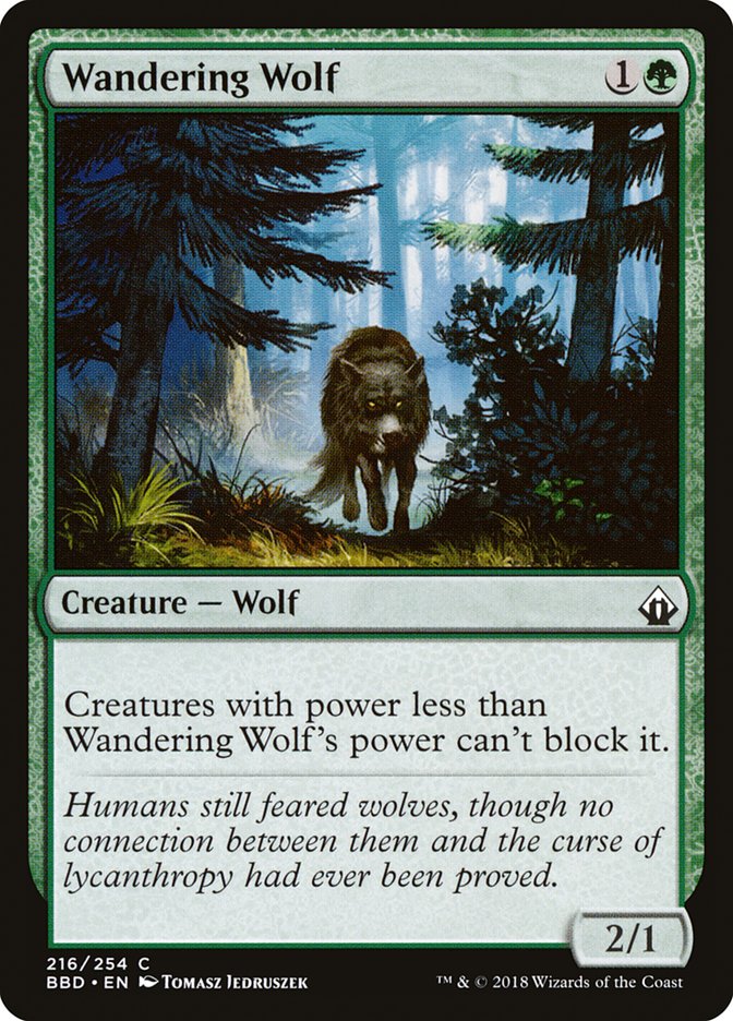 Wandering Wolf [Battlebond] | Tables and Towers