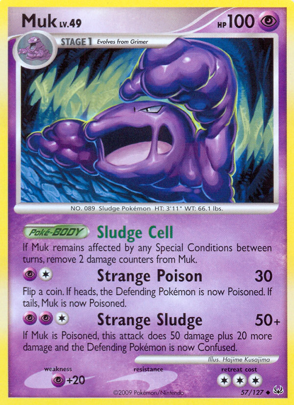 Muk (57/127) [Platinum: Base Set] | Tables and Towers