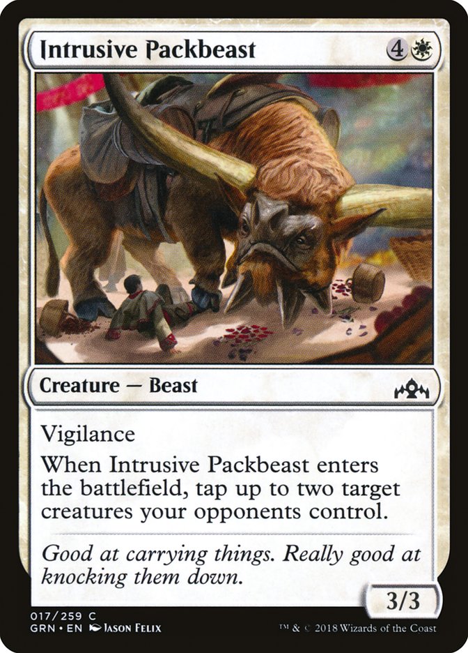 Intrusive Packbeast [Guilds of Ravnica] | Tables and Towers