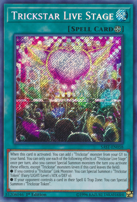 Trickstar Live Stage [SAST-EN058] Secret Rare | Tables and Towers