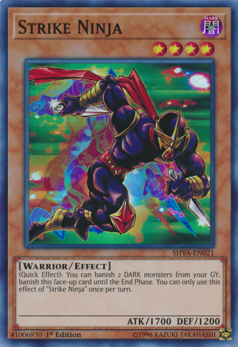 Strike Ninja [SHVA-EN021] Super Rare | Tables and Towers