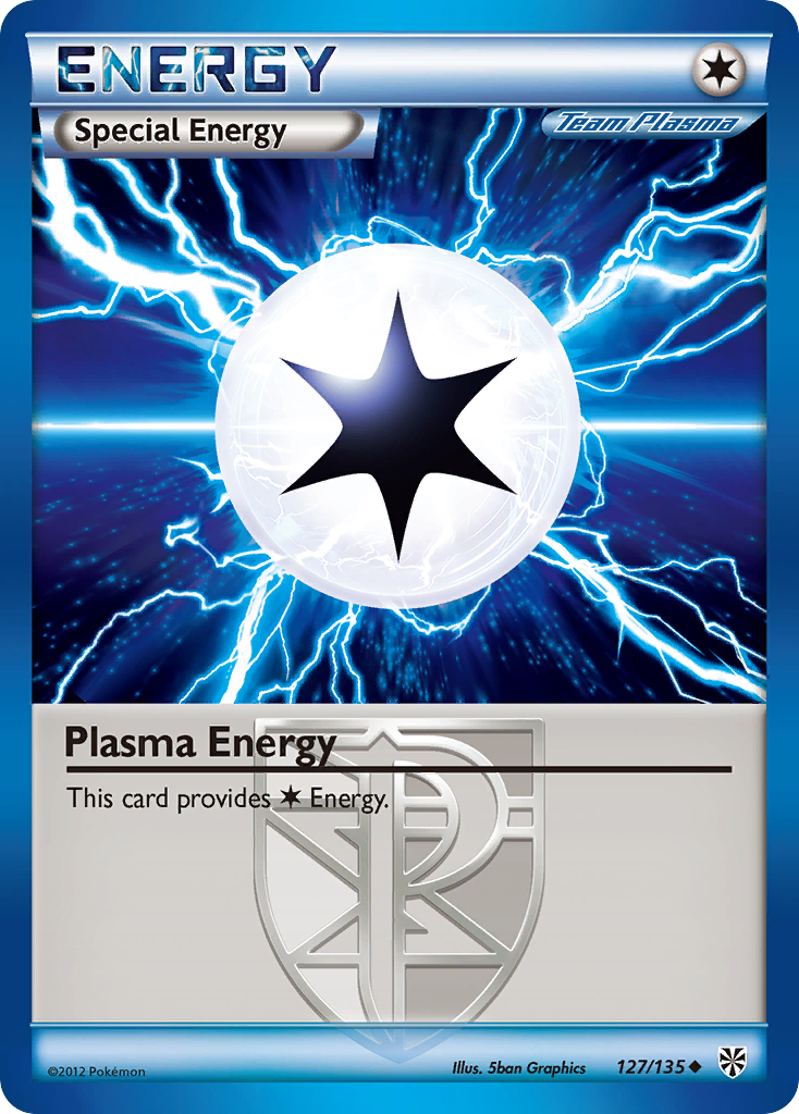 Plasma Energy (127/135) [Black & White: Plasma Storm] | Tables and Towers