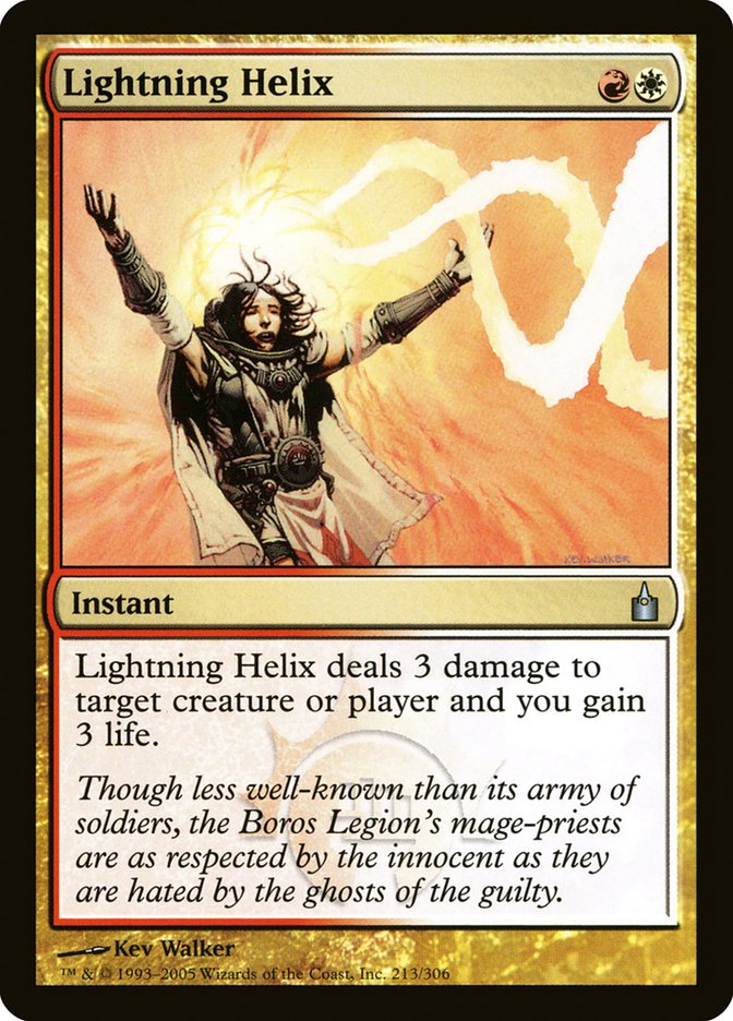 Lightning Helix [Ravnica: City of Guilds] | Tables and Towers