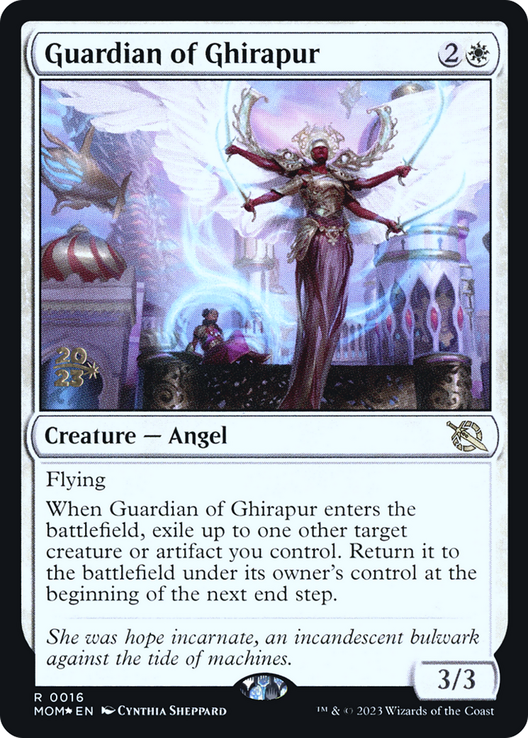 Guardian of Ghirapur [March of the Machine Prerelease Promos] | Tables and Towers