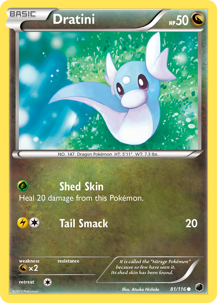 Dratini (81/116) [Black & White: Plasma Freeze] | Tables and Towers