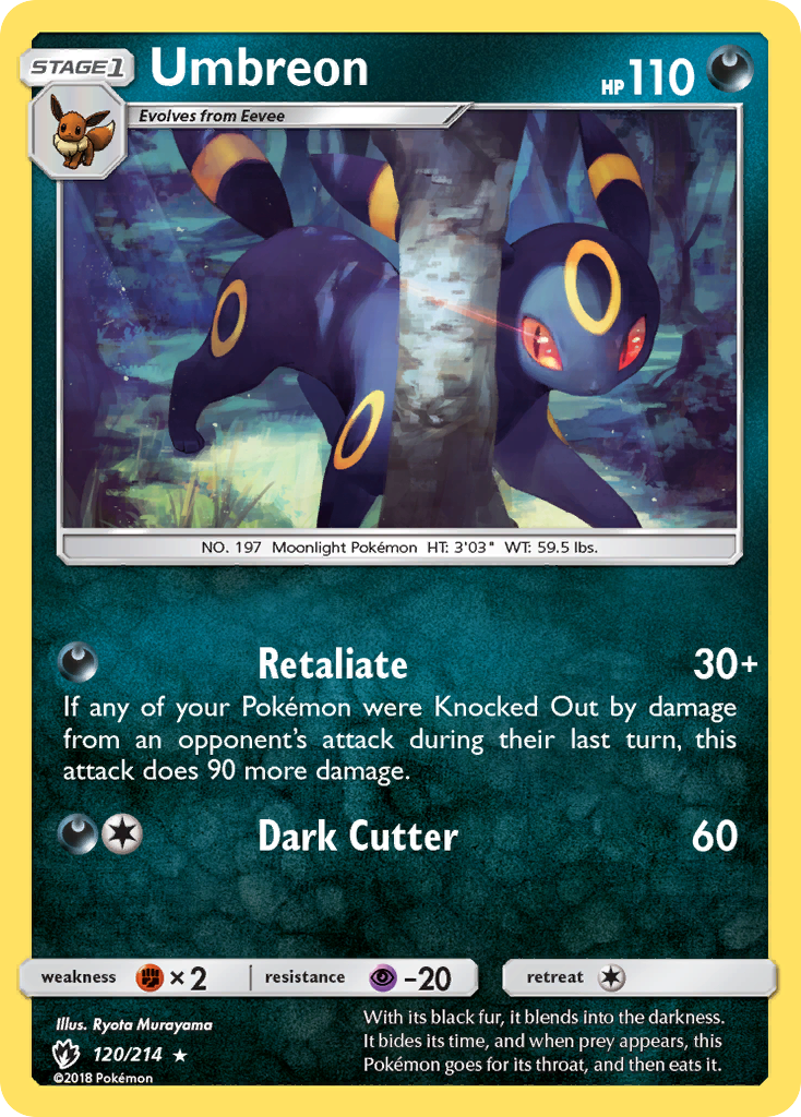 Umbreon (120/214) [Sun & Moon: Lost Thunder] | Tables and Towers