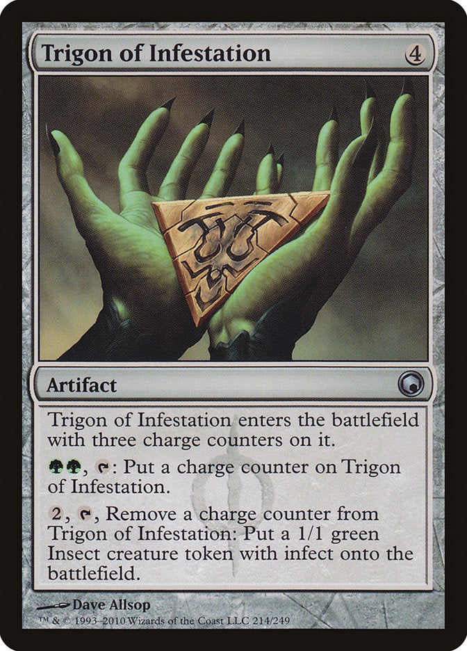 Trigon of Infestation [Scars of Mirrodin] | Tables and Towers