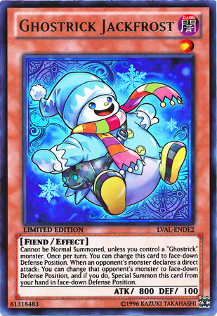 Ghostrick Jackfrost [LVAL-ENDE2] Ultra Rare | Tables and Towers