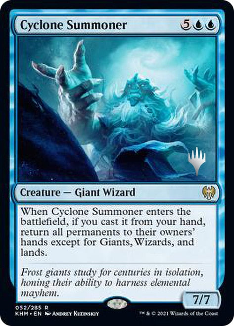 Cyclone Summoner (Promo Pack) [Kaldheim Promos] | Tables and Towers