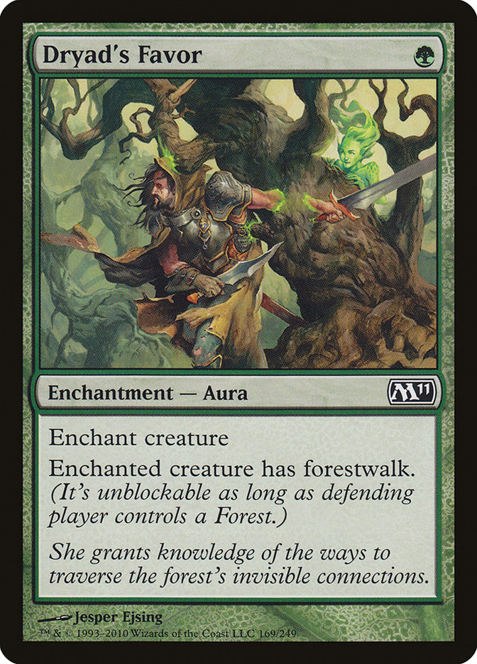 Dryad's Favor [Magic 2011] | Tables and Towers