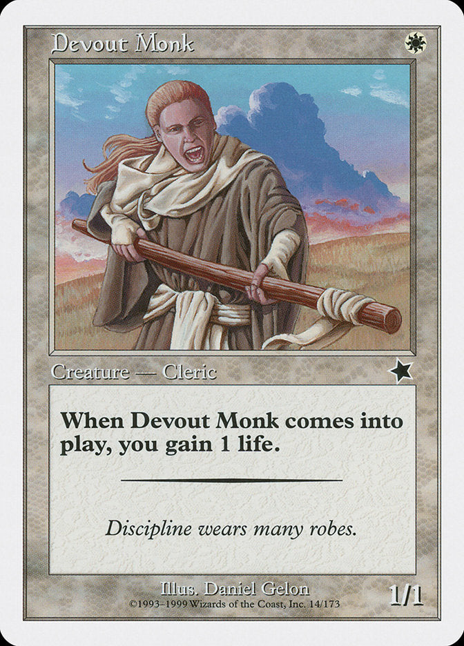 Devout Monk [Starter 1999] | Tables and Towers