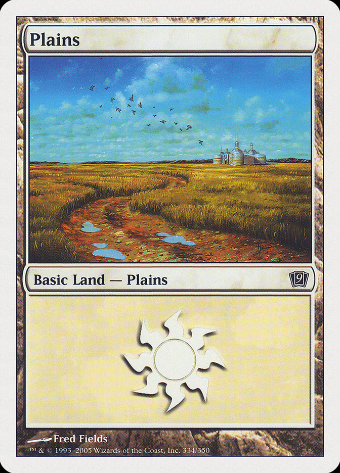 Plains (334) [Ninth Edition] | Tables and Towers