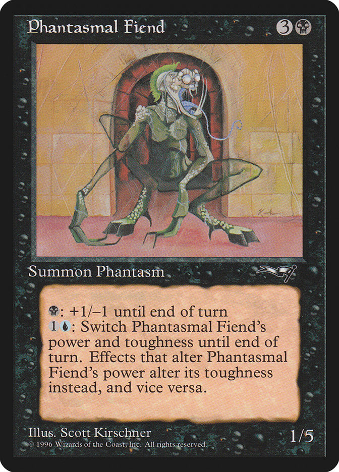 Phantasmal Fiend (Standing) [Alliances] | Tables and Towers