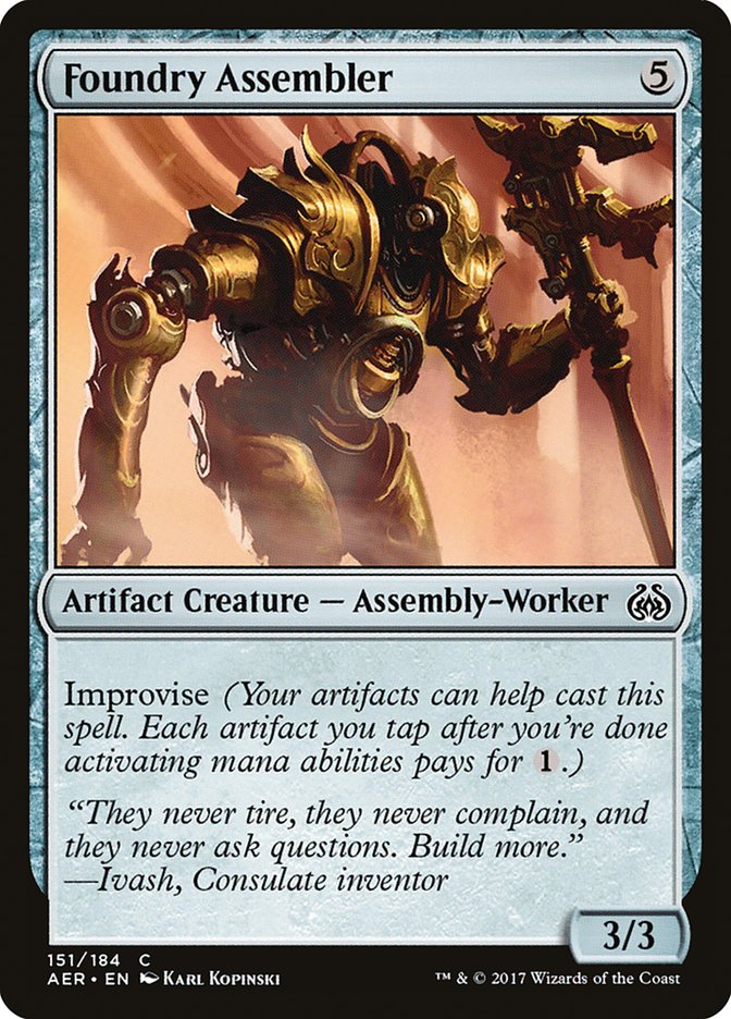 Foundry Assembler [Aether Revolt] | Tables and Towers