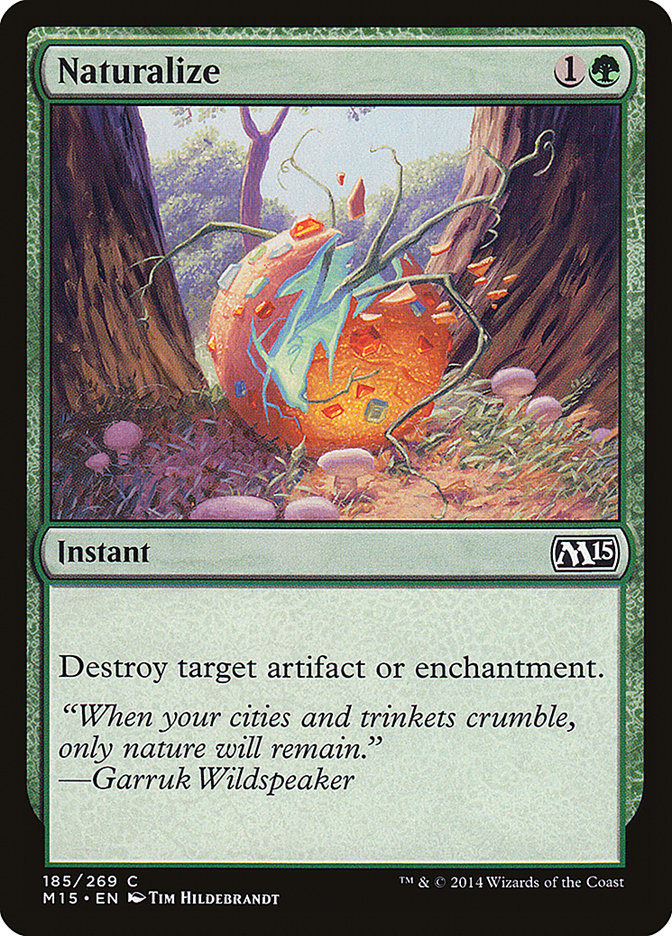 Naturalize [Magic 2015] | Tables and Towers