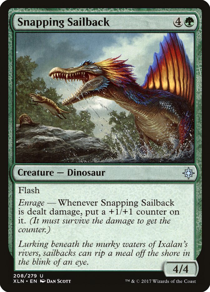 Snapping Sailback [Ixalan] | Tables and Towers