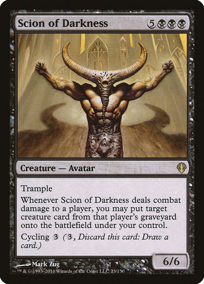 Scion of Darkness [Archenemy] | Tables and Towers