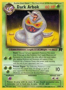 Dark Arbok (19/82) [Team Rocket Unlimited] | Tables and Towers