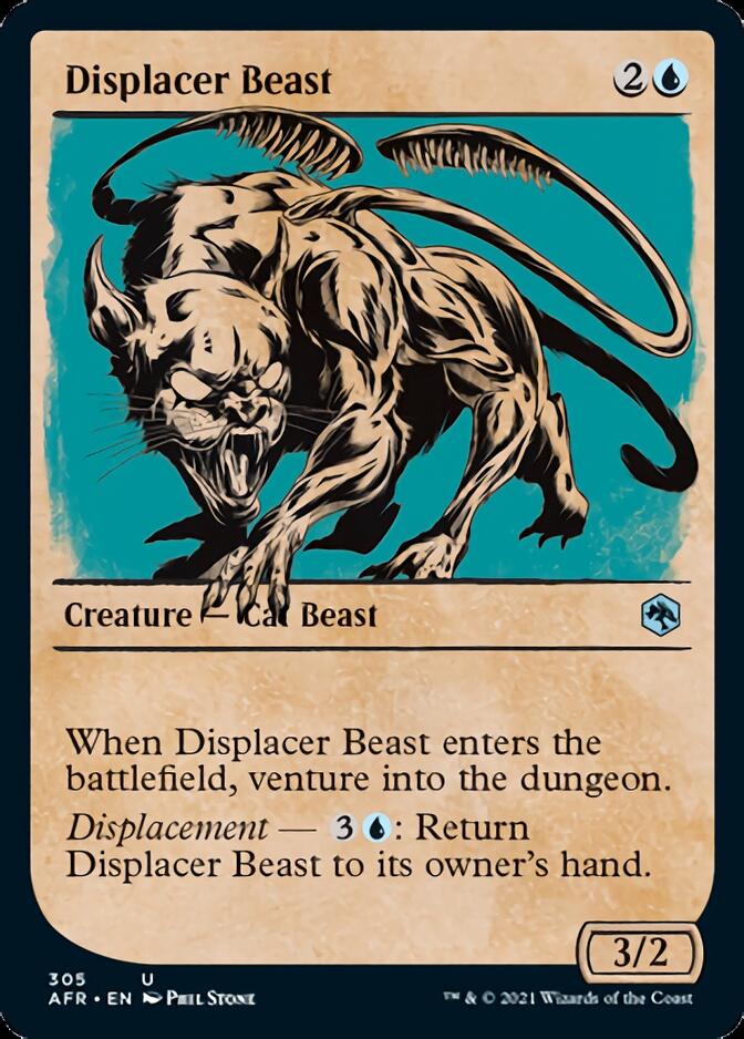 Displacer Beast (Showcase) [Dungeons & Dragons: Adventures in the Forgotten Realms] | Tables and Towers