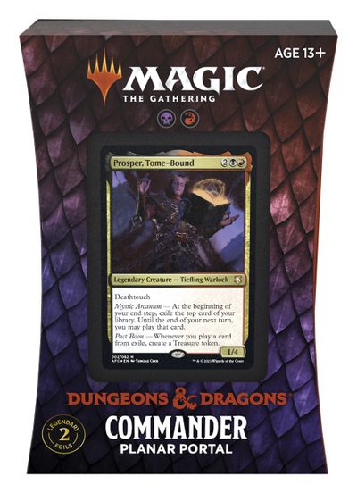 Adventures in the Forgotten Realms - Planar Portal Commander Deck | Tables and Towers