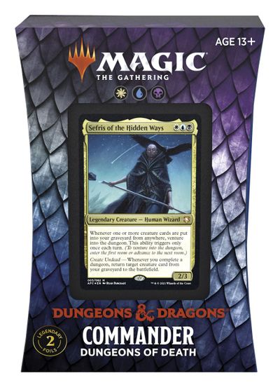 Adventures in the Forgotten Realms - Dungeons of Death Commander Deck | Tables and Towers